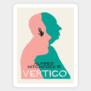 Alfred Hitchcock Vertigo Sticker